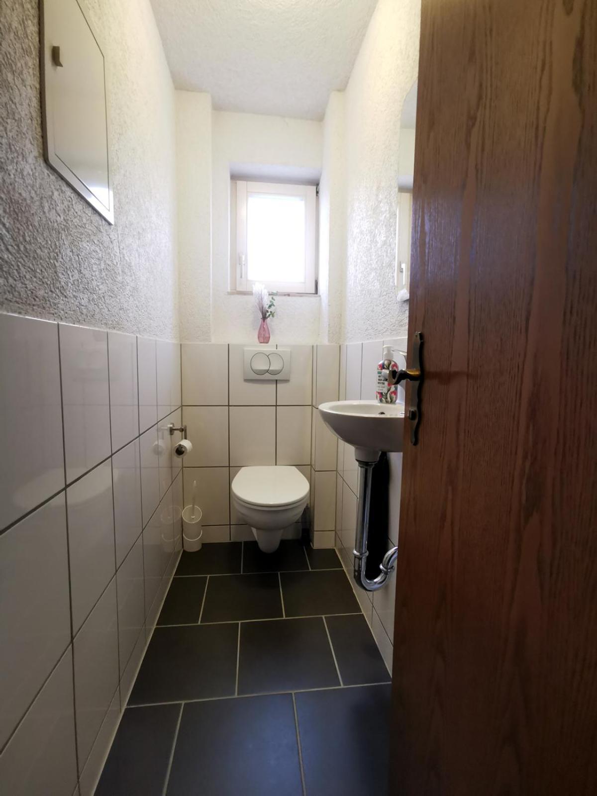 3 Zimmer Ferienwohnung Mit Eigenem Garten 特罗辛根 外观 照片